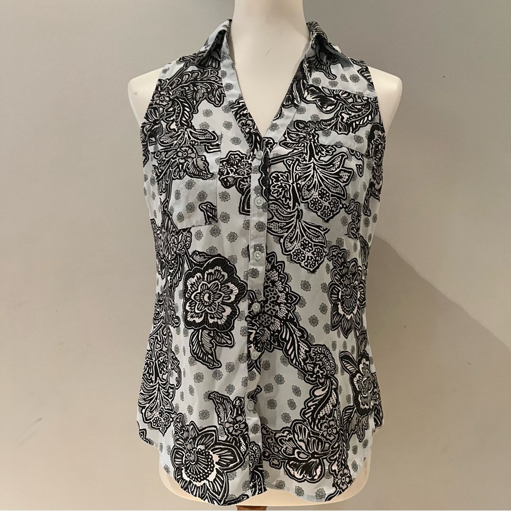 Express | Paisley Print Portofino Shirt